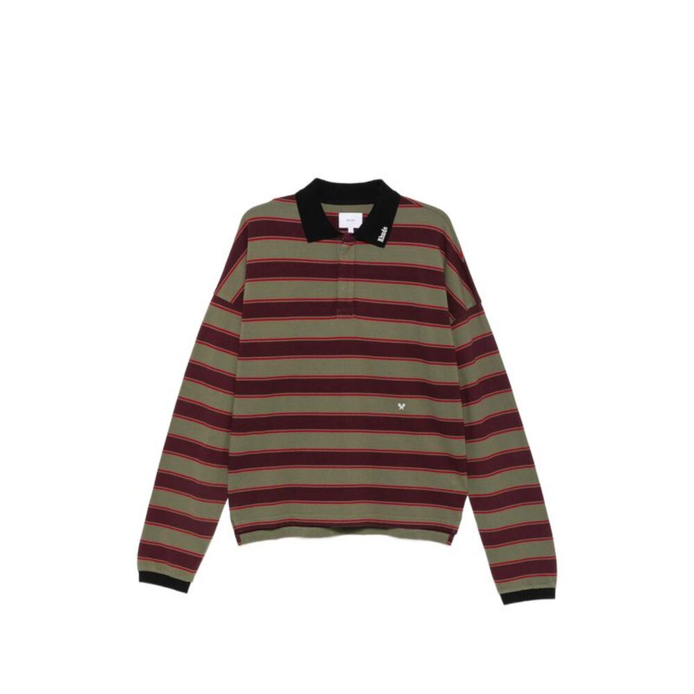 Rhude Green Polo Shirts Men